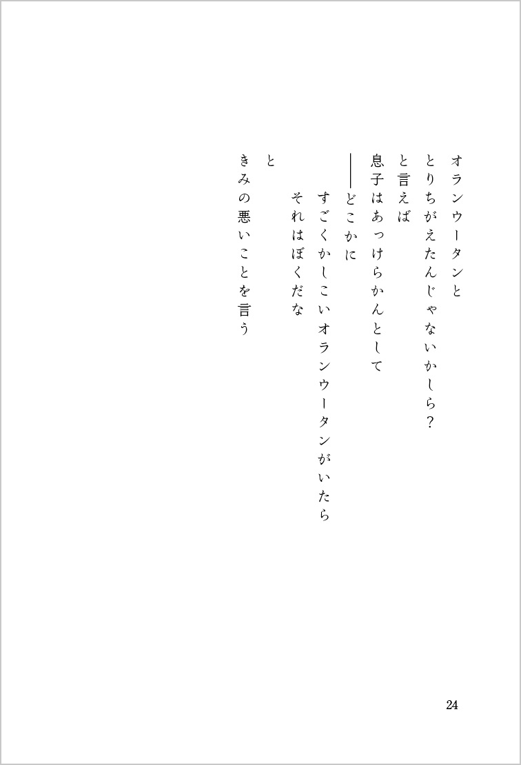 『詩集 かぞく　流れ雲はゆるやかに」そっくりね3